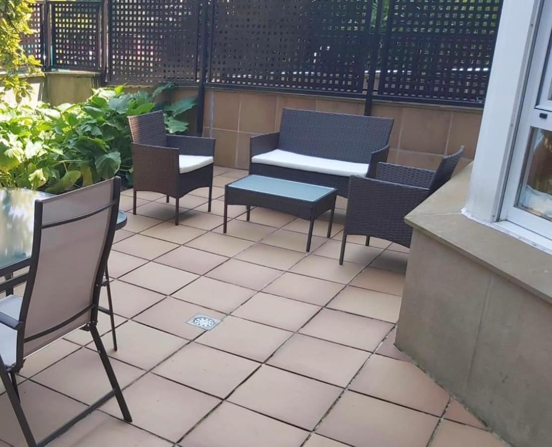 New Apartment & Terrace. Steps To Ondarreta Beach Аньорга-Лугарис Экстерьер фото